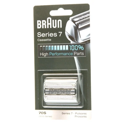 Abbildung von Braun Rasur kassette pulsonic serie 7 70 s silber 81387979