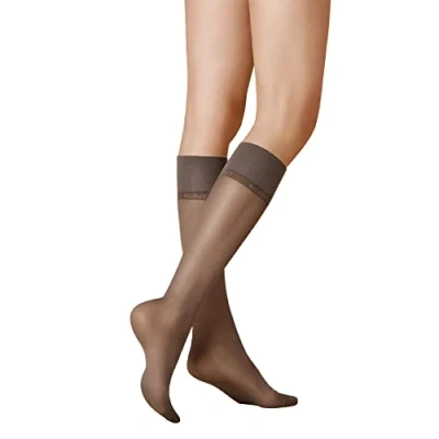 Abbildung von KUNERT Damen Kniestrümpfe Satin Look 20 transparenter Glanz DEN Cashmere 0540 39/42