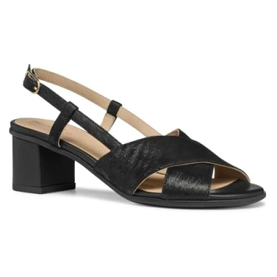 Abbildung von Geox Aurely Riemensandalette, Damen, Größe: 37, Black Schuhe