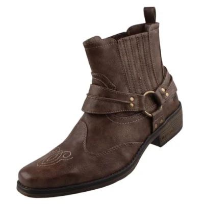 Abbildung von MUSTANG Herren Western Stiefel Braun, Schuhgröße:EUR 43