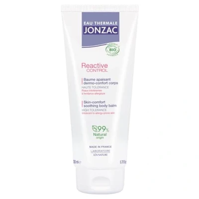 Abbildung von Eau Thermale Jonzac Beruhigender Balsam für den Körper, nicht parfümiert, reaktiv reaktive Haut mit Intoleranz Bio Cosmos Organic zertifiziert Tube 200 ml
