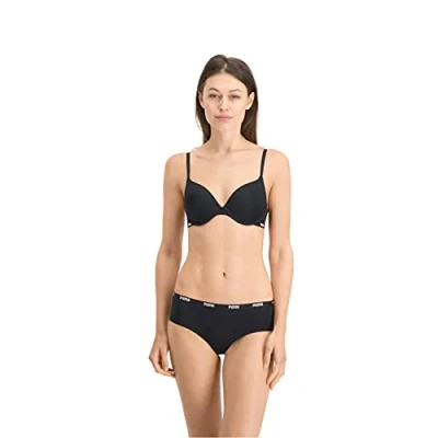 Abbildung von Puma 1 PACK Pushup BH, Damen, Größe: 75A, Black