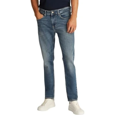 Abbildung von Tommy Jeans Austin Slim Fit, Herren, Größe: 30x30, Denim dark