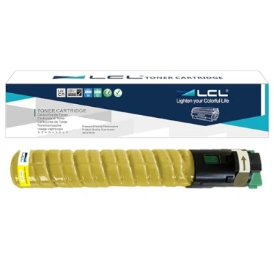 Abbildung von LCL Kompatibel TonerKartusche 841507 MP C2030 C2050 C2051 C2530 C2550 C2551 (1Gelb) Ersatz für Ricoh Aficio C2050,