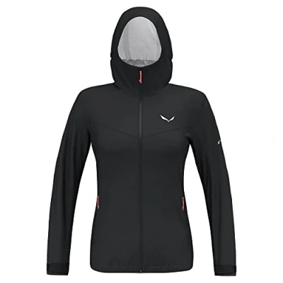 Abbildung von Salewa PUEZ Jacket Hardshelljacke, Damen, Größe: 38, Black out