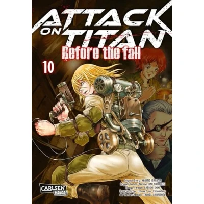 Abbildung von Attack on Titan Before the Fall 10: Die mitreißende Vorgeschichte zur Manga Kult Serie im Kampf zwischen Titanen und den letzten Menschen
