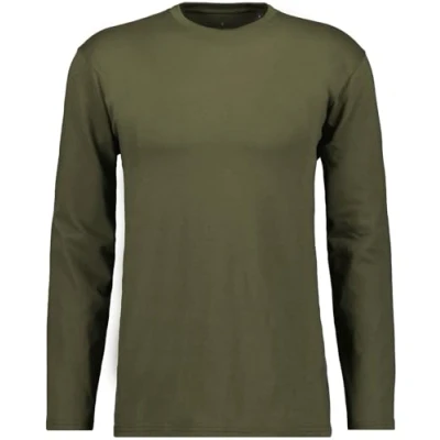 Abbildung von RAGMAN Herren Langarm Shirt Rundhals XXL, Dunkelgrün 393