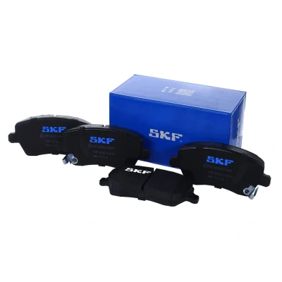 Abbildung von SKF VKBP 80182 A Bremsbelagsatz mit akustischer Verschleißwarnung NISSAN: Note II Hatchback