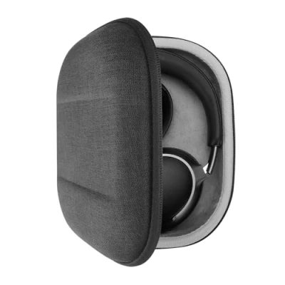 Abbildung von Geekria UltraShell Kopfhörer Tasche Kompatibel mit Bose QC45 II, QC 35 II Gaming Headset, 25 Schutztasche, Hard Tragetasche Zubehöraufbewahrung (Dunkelgrau)