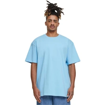 Abbildung von Build Your Brand Herren BY102 Heavy Oversize Tee T Shirt, balticblue, S
