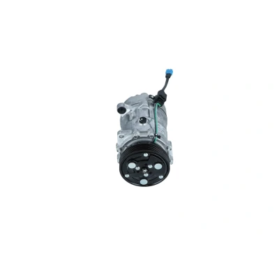 Abbildung von NRF EASY FIT 32064 Kompressor SD7V16 WITH ADAPTER 12 PAG 46 mit Kompressoröl, Dichtring VOLKSWAGEN: Golf 4, Transporter 5 Bus,