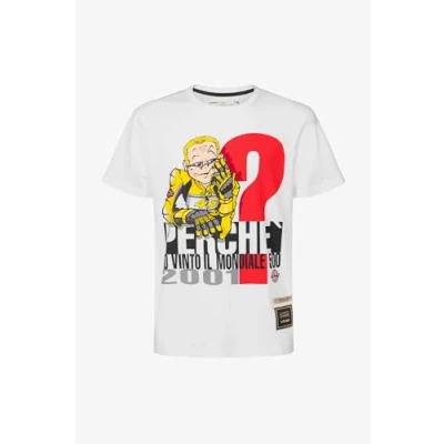 Abbildung von Valentino Rossi T shirt Unlimited Collection 2001 WORLD TITLE (500 cc),Man,Light blue,L