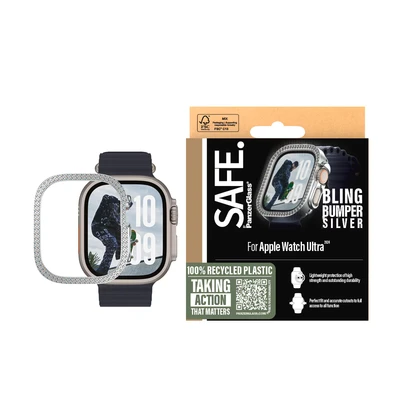 Abbildung von SAFE by PanzerGlass Handyhülle »Bling Bumper für Apple Watch Ultra 2«, Backcover, Schutzhülle, Handyschutzhülle, Case, Schutzcase, stoßfest