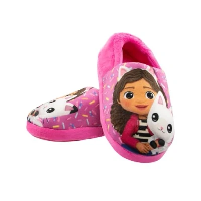 Abbildung von DreamWorks Gabbys Dollhouse Hausschuhe Mädchen Pandy Paws Und Gabby Pantoffeln Kindergarten Für Rosa 32