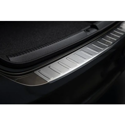 Abbildung von Avisa AV 235740 Edelstahl Heckstoßstangenschutz kompatibel mit BMW X3 2010 2014 &#039;Ribs&#039;