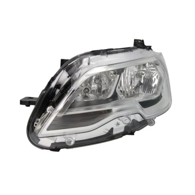 Abbildung von VALEO 450776 Halter, Hauptscheinwerfer links mit Glühlampe für Abblendlicht, Fernlicht, Blinklicht