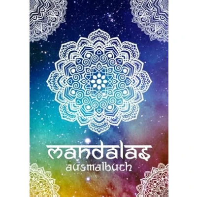 Abbildung von Mandala Malbuch für Erwachsene: Anti Stress Ausmalbuch mit 100 zauberhaftes Mandalas zum Ausmalen A5 Malblock Perfekt unterwegs Kreative Beschäftigung &amp; Entspannung Malen entspannen
