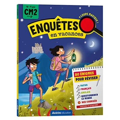 Abbildung von ENQUÊTES EN VACANCES DU CM2 À LA 6E CAHIER DE 2025: Avec une loupe magique
