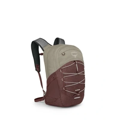 Abbildung von Osprey Quasar Rucksack für Lifestyle, unisex Sawdust Tan/Raisin Red O/S