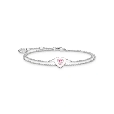 Abbildung von Thomas SABO Charming POP Armband, Damen, Größe: 19cm, Pink
