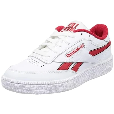 Abbildung von Reebok Herren Club C Revenge Sneaker,Ftwr White Vector Red Black,44 EU