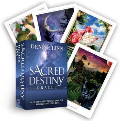 Abbildung von Sacred Destiny Oracle: A 52 Card Deck to Discover the Landscape of Your Soul