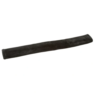 Abbildung von Kerbl Gurtüberzug Fellimitat Schwarz 95cm