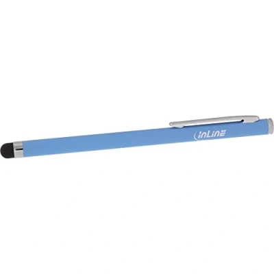Abbildung von InLine 55467B Stylus, Stift für Touchscreens von Smartphone und Tablet, blau