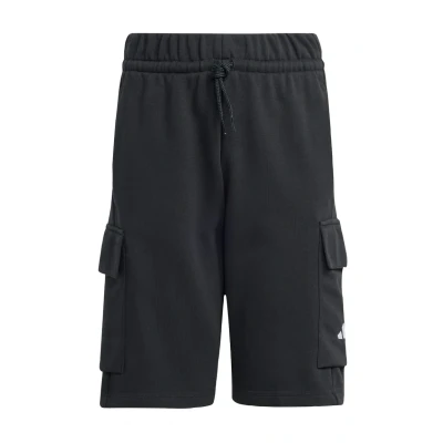 Abbildung von adidas Performance Essentials Cargo KIDS Outdoor Shorts für Kinder, Größe: 128, Black white