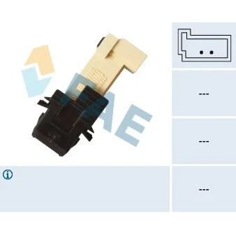 Abbildung von FAE 24998 Bremslichtschalter mechanisch 2