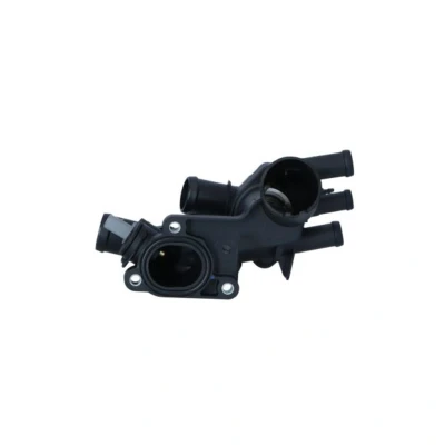 Abbildung von NRF 725243 Kühlwasserthermostat 87 mit Sensor, Dichtring Gehäuse SKODA: Fabia I Hatchback, 1 Combi, Saloon