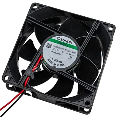 Abbildung von Lüfter 24V 0,96W 80x80x25mm 56,1m3/h 28dBA ; Sunon MF80252V31000UA99