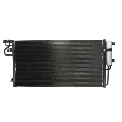 Abbildung von THERMOTEC KTT110636 Klimakondensator mit Trockner 728 x 361 16 mm FORD: FOCUS 3, C Max 2, 3 Turnier