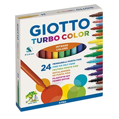 Abbildung von Giotto Turbo Color Filzstifte 24er Pack
