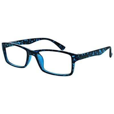 Abbildung von Die Lesebrille Unternehmen Blau Schildpatt Leser Wert 4er Pack Herren Frauen UVR4092BL +1,00