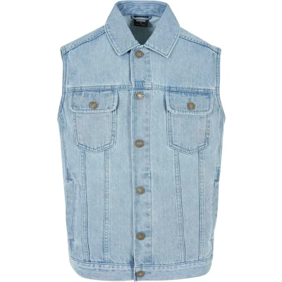Abbildung von Urban Classics Weste, Herren, Größe: 4XL, Lighter washed