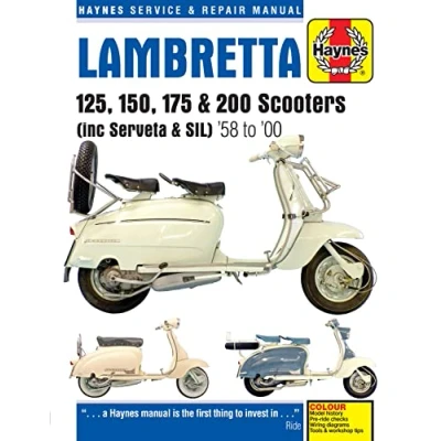 Abbildung von Lambretta Scooters (58 00): 125, 150, 175 &amp; 200 (inc Servita SIL)