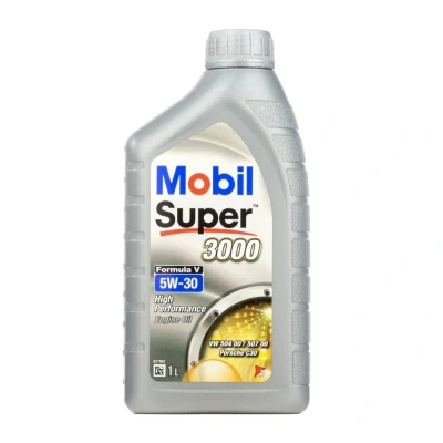Abbildung von Mobil Super 3000 Formula V 5W 30 1l Motoröl 152356 VOLKSWAGEN: GOLF 6, Touran I, Passat B8 Variant, BMW: X3, 3 Touring, 7, AUDI: A7 Sportback