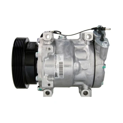 Abbildung von VALEO 699414 Kompressor 7V16 12 PAG 46 R 134a mit Kompressoröl NEW ORIGINAL PART DACIA: Duster Off Road, Sandero I