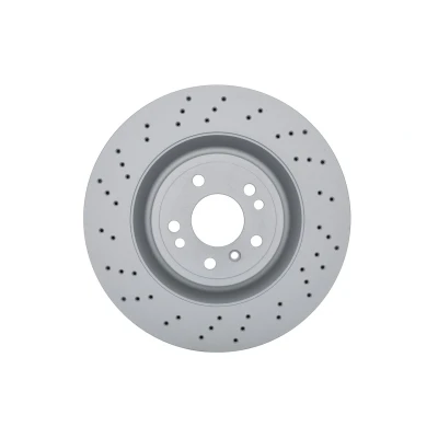 Abbildung von BOSCH 0 986 479 D09 Bremsscheibe 350 32 5 112 gelocht, Belüftet beschichtet hochgekohlt mit Schrauben MERCEDES BENZ: ML Class, GLE Off Road, GLS