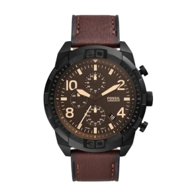 Abbildung von Fossil Bronson Chronograph, Herren, Größe: One Size, Black