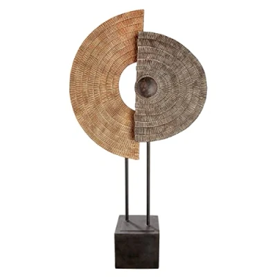Abbildung von GILDE Deko Figur Skulptur Dekoration stehend Kunstharz Wohnzimmer Geschenk Geburtstagsgeschenk für Frauen Männer Mehrfarbig Höhe 71 cm