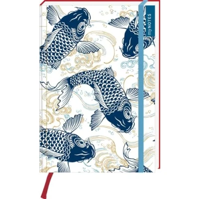 Abbildung von myNOTES Papeterie: Notizbuch A5 Japan: Blankbook medium, gepunktet, für Notizen, Pläne, Ideen