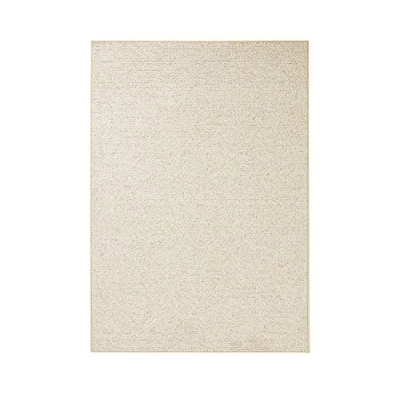Abbildung von BT Carpet Casual Teppich Bettumrandung 3 teilig Bettvorleger Bettläufer Teppichläufer Kurzflor Skandi Look Woll Optik Läufer Set für Kinderzimmer Schlafzimmer, Creme, 2x 67x140cm 1x 67x250cm
