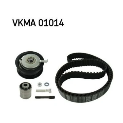 Abbildung von SKF VKMA 01014 Zahnriemensatz 137 mit trapezförmigen Zahnprofil AUDI: A4 B5 Saloon, Avant, A6 C5 VOLKSWAGEN: Golf 3, 3 Cabrio