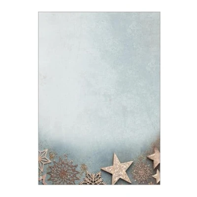 Abbildung von SIGEL DP430 Briefpapier Weihnachten &quot;Glamorous Christmas&quot;, A4, 100 Blatt, aus nachhaltigem Papier