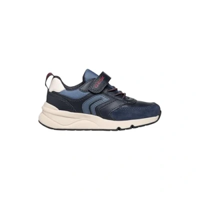 Abbildung von Geox Rooner Sneaker low für Kinder, Größe: 39, Blau Schuhe