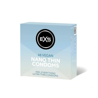 Abbildung von EXS Nano Thin Kondome Eines der dünnsten Qualitätskondome Vegan 48er Pack