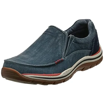 Abbildung von Skechers Herren Erwartet Avillo Mokassin, Marineblau, 46 EU