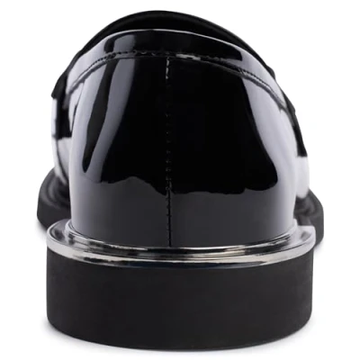 Abbildung von DKNY Radisson Loafer Slipper, Damen, Größe: 37, Black Hochwertiges lederimitat
